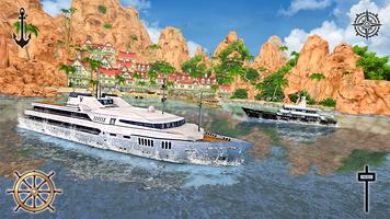 Water Boat Taxi Simulator اسکرین شاٹ 3