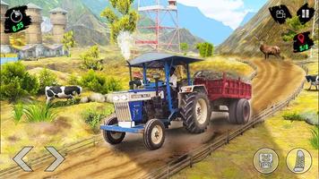Off-road Tractor Driving Games Plakat