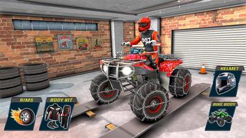 ATV Quad Bike 3d:Offroad Mania الملصق
