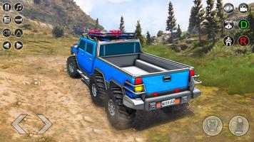 Offroad Jeep Driving Jeep Game Affiche