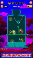 Rescue Warrior Pin Puzzle Game poster