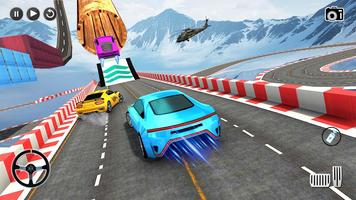 Mega Ramp Car Stunt Racing 3d screenshot 2