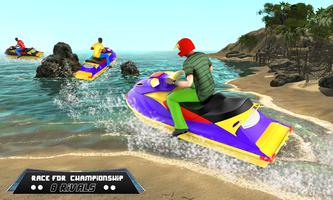 Super Jet Ski 3D Offline Game capture d'écran 3