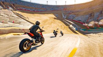 Jeux De Moto Rider 2024 Affiche