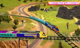 Offline Train Driving Game 3D capture d'écran 3