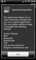 App Auto Settings capture d'écran 3