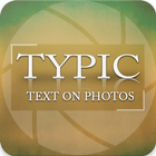 Typic Pro : Text on Photo icône