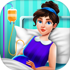 Pregnant Mom Game Newborn Twin icon
