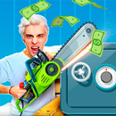А4 кликер. Ограбление Банка APK