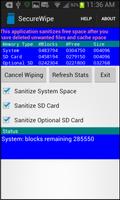 Secure Wipe скриншот 1