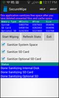 Secure Wipe captura de pantalla 3