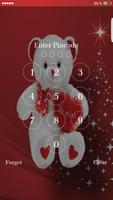 Teddy Bear Pin Lock captura de pantalla 1