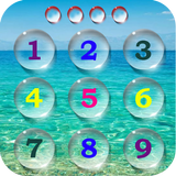 Bubble Pin Screen Lock Zeichen