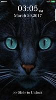 Pantalla de bloqueo del gatito captura de pantalla 2