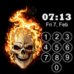 Lock Screen - Skull Pin Lock S