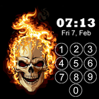 Lock Screen - Skull Pin Lock S-icoon