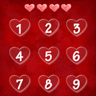 Love Heart Pin Lock icon