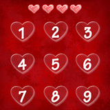 Love Heart Pin Lock icône