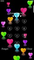 Love Heart Pin Lock syot layar 1