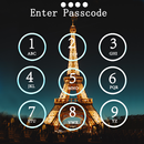 Eiffelturm-Pin-Sperrbildschirm APK