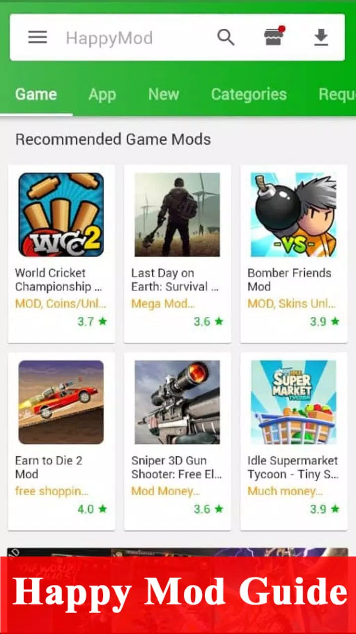 Guide for HappyMod 2021 - Happy Apps Guide APK pour Android Télécharger