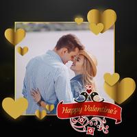 1 Schermata Valentine's Day Special Photo Frames