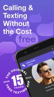 Text Free: Call & Texting App Affiche