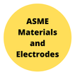 ASME Materials With Electrodes