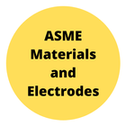 ASME Materials With Electrodes Zeichen