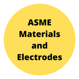 ASME Materials With Electrodes