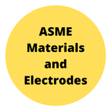 ASME Materials With Electrodes Zeichen
