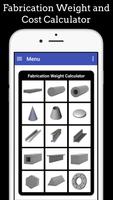 پوستر Fabrication Weight & Cost Calc