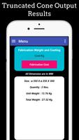 Fabrication Weight & Cost Calc capture d'écran 3
