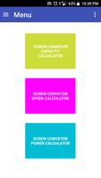Screw Conveyor Calculator Plakat