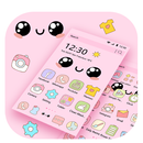 Pink Cartoon Cute Ordinary Theme APK
