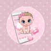 Thème bébé mignon rose