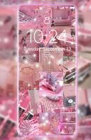 pink aesthetic wallpapers Affiche