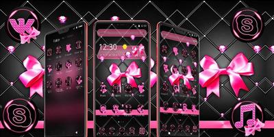 Pink bowknot theme screenshot 3