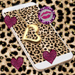 Pink Gold leopard Print Live Wallpaper