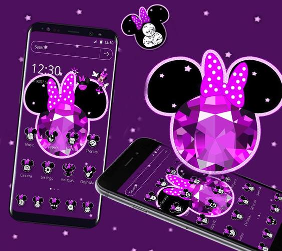 الوردي الماس ميكي ماوس الموضوع For Android Apk Download