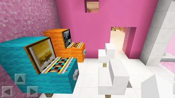 Pink Dream House map for Craft 스크린샷 1