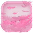 Pink Feather Live Wallpaper icon