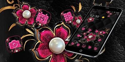 Pink Fower Pearl Business Theme 截图 3