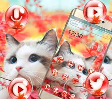 Pink Cute Kitty Theme ảnh chụp màn hình 2