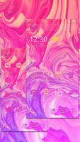 Pink Mixed Paint Theme screenshot 2