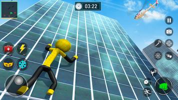 Spider Fly Stickman Ekran Görüntüsü 2