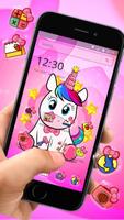 Pink Unicorn theme 截圖 1