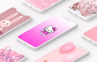 Pink Wallpaper Plakat