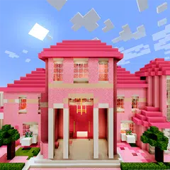 Pink princess house Map MCPE APK 下載