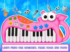 Real Pink Piano For Girls ภาพหน้าจอ 2